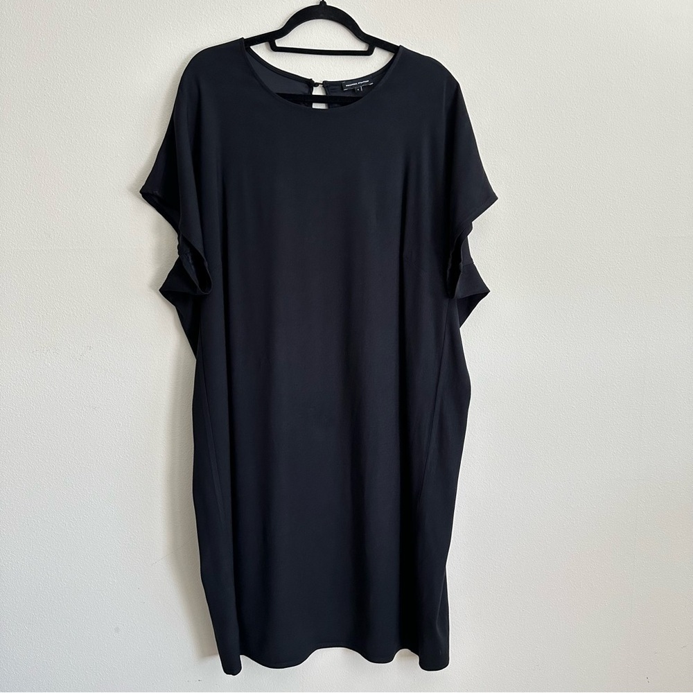 Universal Standard Isabelle Luxe Sheath Dress Bla… - image 4